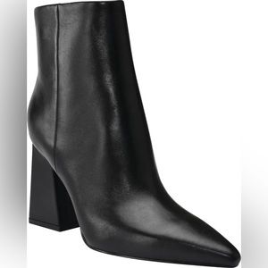 New Kulika Leather Pointed Toe Bootie MARC FISHER LTD size 10